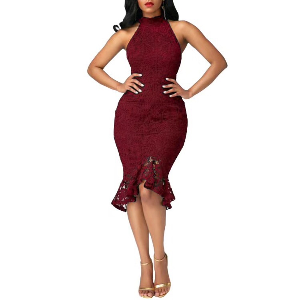 Acelyn Women’s Sleeveless Mock Neck dress